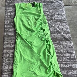 Forever 21 Vibrant Green Dress